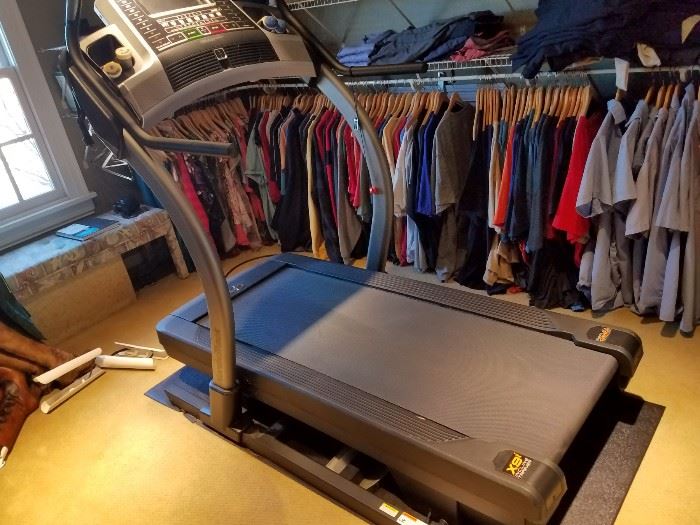 Top of the line X9i incline trainer treadmill. Watch TV while you work out on the screen! 