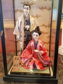 Asian doll display