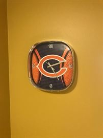Chicago Bears wall clock