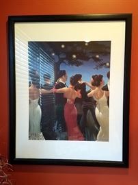 Joe Vettriano "Waltzers" framed print