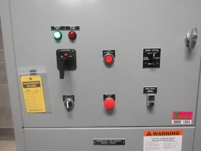 GE Sprectra Series Switch Board - Custom Controls, ...