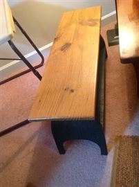 Wood Bench $ 40.00