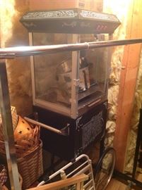 Rolling Popcorn Machine $ 150.00