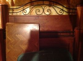 Solid wood / Metal Bed Frame - Head / Foot Board $ 100.00