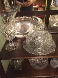 Fabulous crystal and American cut glass