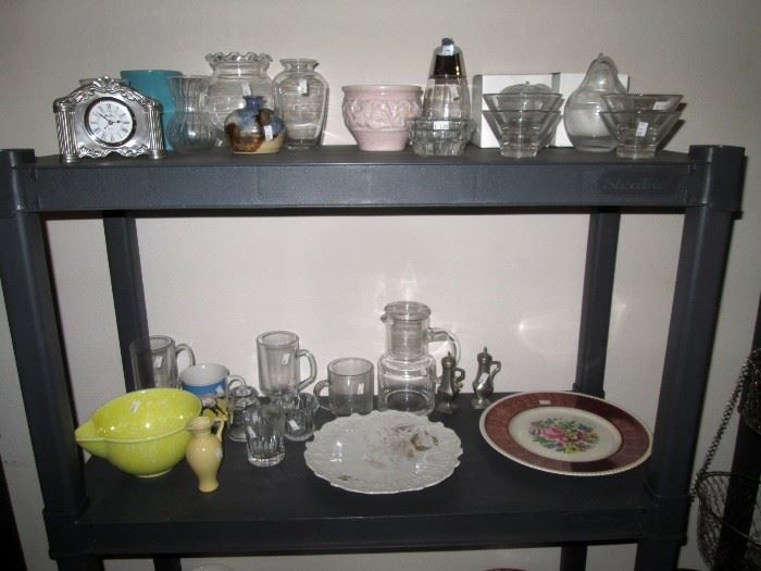 Rec Room Right:  Plates, Cups