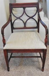 Drexel mahogany host chair