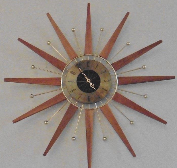 Seth Thomas mid century wall clock