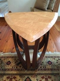 Paulus Furniture End Table, A Pair and One Single Available 