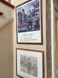 Marian Locks Gallery Poster for Edith Neff