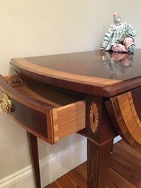 Detail of Stickley Quality Construction and Inlay