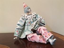 Clown Figurine, Made in Italy 