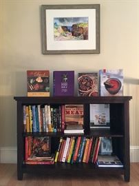 Watercolor with Meat, Sauces and Spice Cookbooks