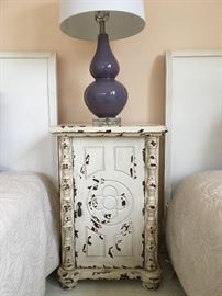 Distressed Bedside Table