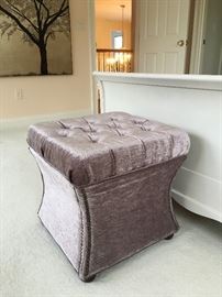 Tufted Vanity Stool