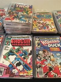 Thor, Shogun Warriors, Warlord, Howard the Duck