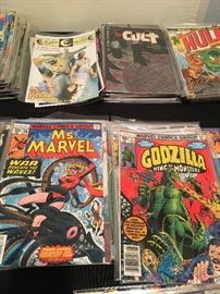 Ms. Marvel, Godzilla, Cult, Hulk