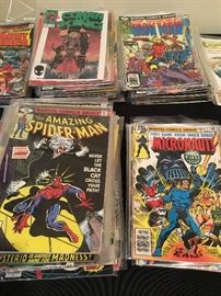 Conan The King, Amazing Spiderman, Micronauts, Iron Man