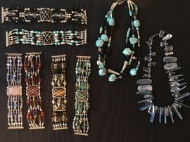 Sterling and Semi Precious Stones Jewelry