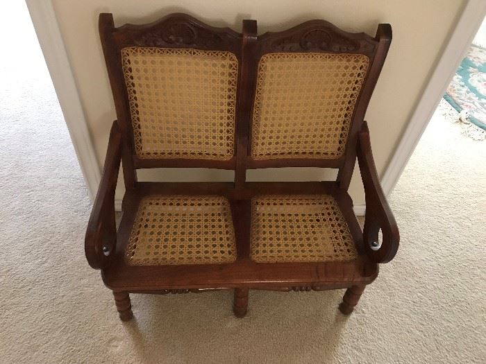 Childs Vintage Love Seat