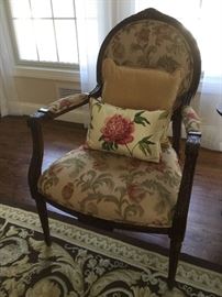 Gorgeous upholstered armchair