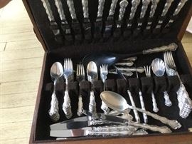 79 piece set of Reed & Barton Tara in Sterling