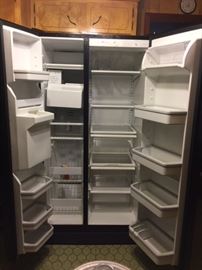 Refrigerator opened