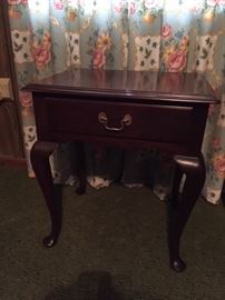 Virginia Galleries bedside table -- there are 2