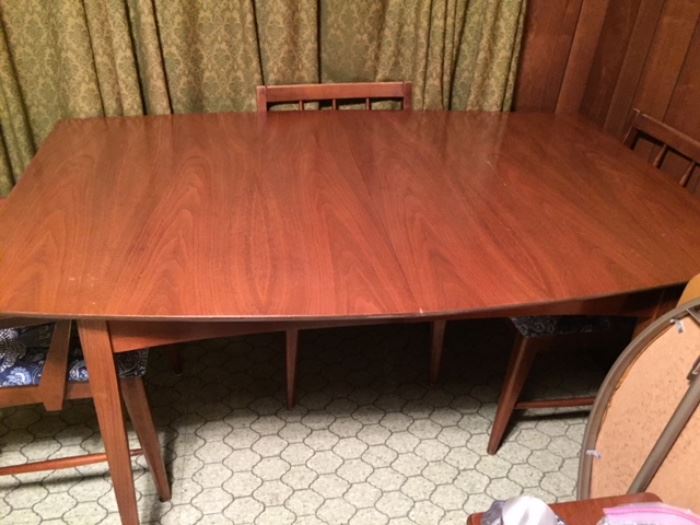 Mid-century dining table