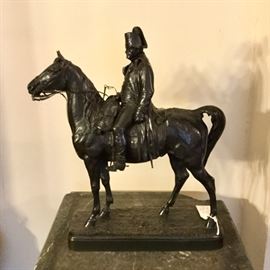 Jules Edmond Masson, (1871-1932) signed bronze of Napoleon. 