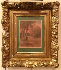 Paul Harney watercolor 1911.