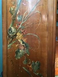 Detail on side of Cabinet.