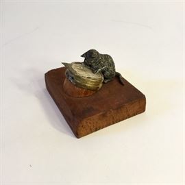 Austrian bronze cat.
