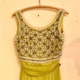 Part of a large collection of vintage clothes.