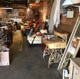 Large detached building full of treasures!