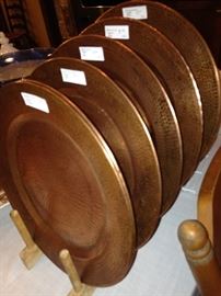 Eight good-looking copper chargers