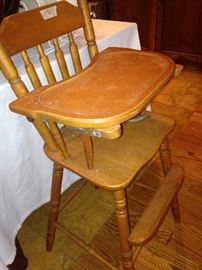 Vintage high chair