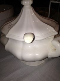 Stoneware tureen
