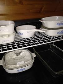 Corning Ware and Pyrex