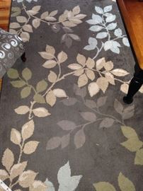 Five feet x nine feet rug