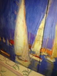Sailboat art