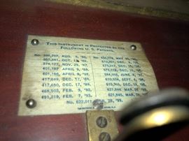 Symphonion Music Box The Whitehead & Hoag Company, Newark, NJ