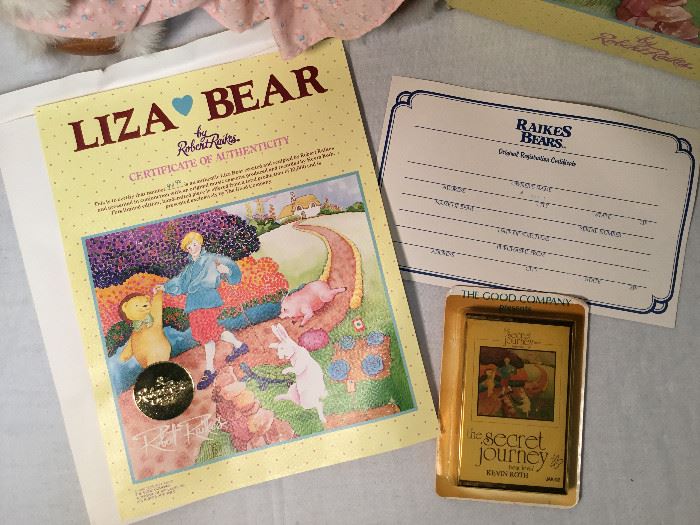  Vintage Liza Bear in Original Box with Tape  http://www.ctonlineauctions.com/detail.asp?id=685472