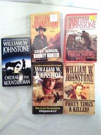  Group of 5 William W. Johnstone Novels  http://www.ctonlineauctions.com/detail.asp?id=685592