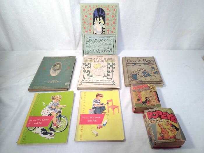  Group of 7 Vintage Books & 1 Cardboard Quote http://www.ctonlineauctions.com/detail.asp?id=685596