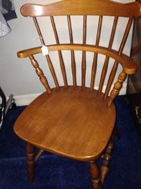 Miscellaneous Windsor maple chair