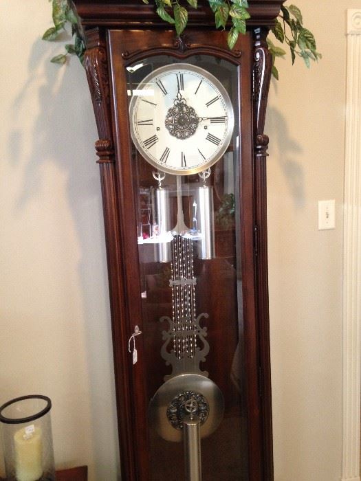 Very large grandfather clock