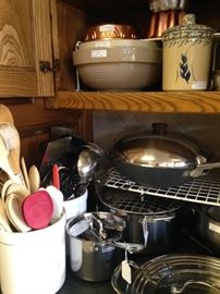 Bowls, utensils, and more cookware