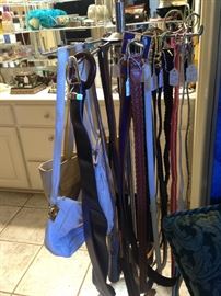 Many belts for ladies