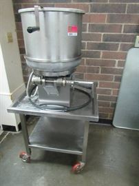 5 Gallon Carmelizer Unit on Stainless Steel Cart O ...
